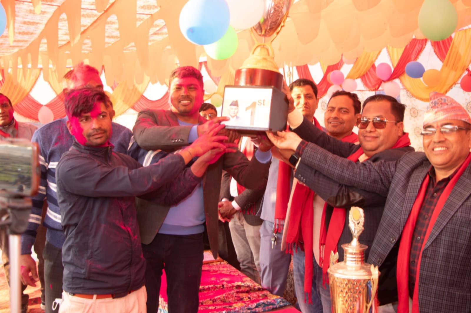 छैठौं राष्ट्रपति रनिङशिल्ड हसनापुर मा बि लाई
