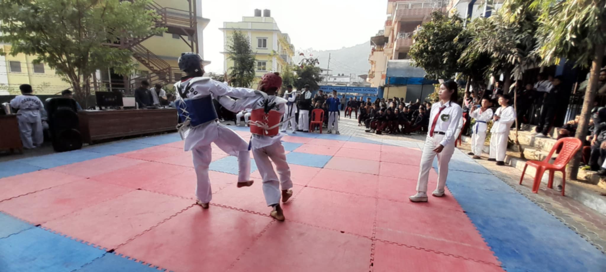 समिट बोर्डिङ स्कूलमा तेक्वान्दो प्रतियोगिता सम्पन्न