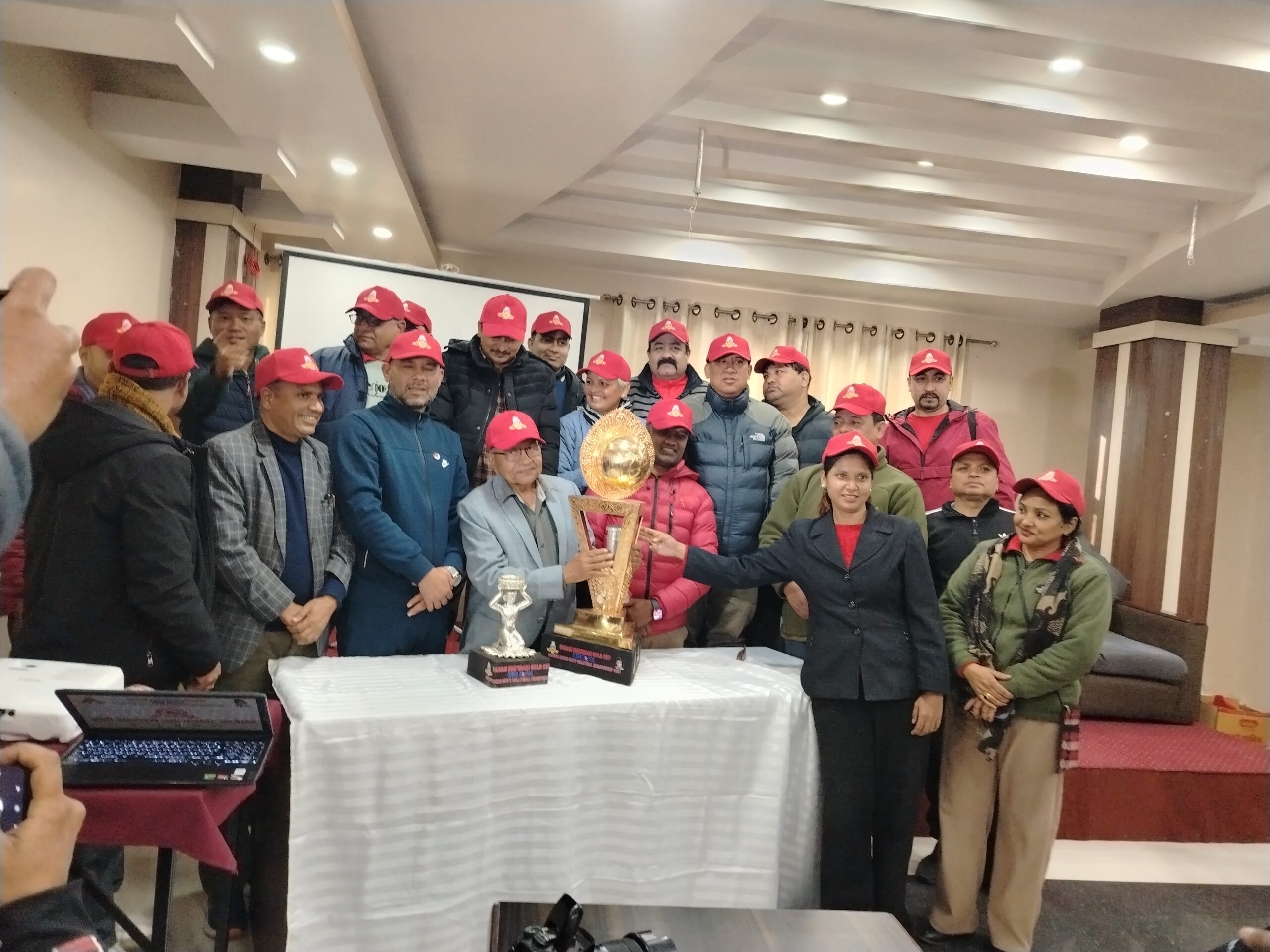 मदन भण्डारी गोल्डकप ईन्डो नेपाल रनिङ्गशिल्ड पुरुष भलिबल प्रतियोगिताको तयारी पुरा