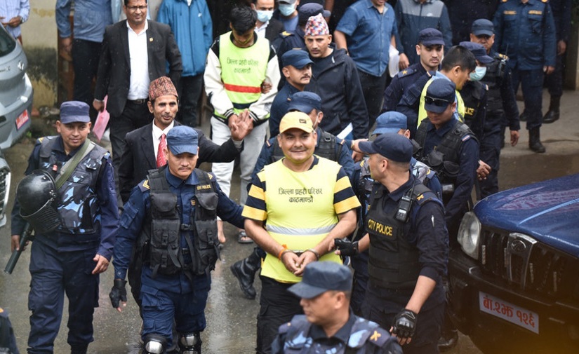 प्रसाईंसहित सात जनालाई डिल्लीबजार कारागार चलान
