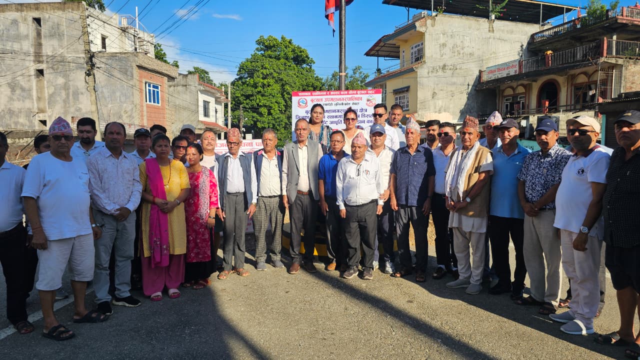 बुटवल उपमहानगरले थप १९ वटा हाईमास्ट लाइट जडान गर्दै