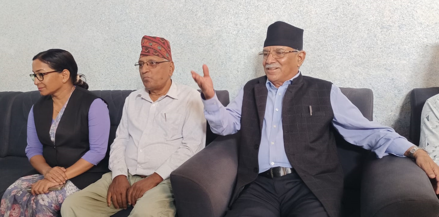 सरकारमा जाने विषय हाम्रो प्राथमिकतामा छैनः प्रचण्ड