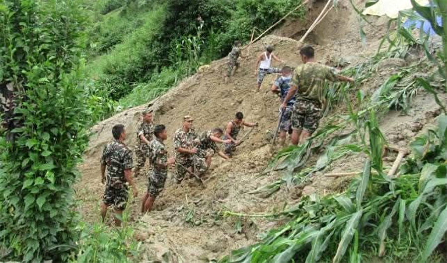 बाढीपहिरो अपडेट : देशभर ४९ को मृत्यु, इलाममा मात्रै ३७ जना