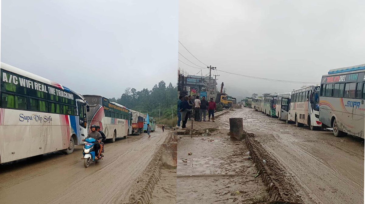 दाउन्ने क्षेत्रमा थप दुई महिना यात्रा गर्न कठिनाई हुने, वैकल्पिक सडक प्रयोग गर्न अनुरोध